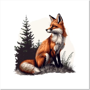 Fox Lovers Posters and Art